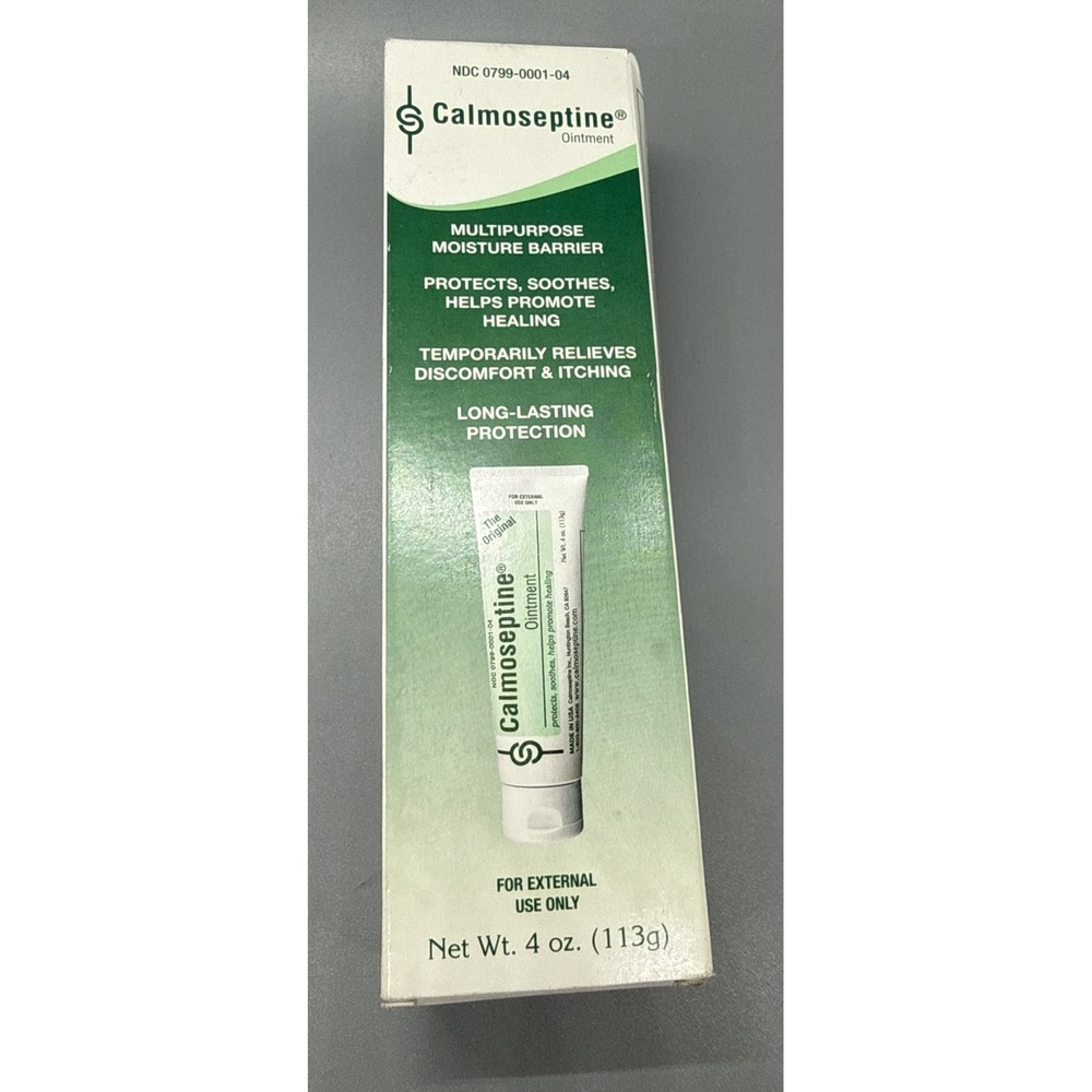 Calmoseptine Ointment Protects, Soothes, Helps Promote Healing 4oz🎈FREE SHIP🎈